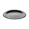 Pactiv Laminated Foam Dinnerware, Plate, 9 Diameter, Black, PK500 YTKB00090000 - alternate 1